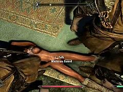 Kiana gets punished hard in jail during intense garage game session