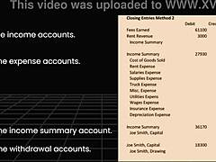 pinay college student explains the full accounting cycle in class