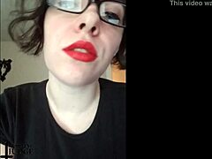 Watch This Anal Slut Obey Mistress in Nonnude Sexting with Lipstick and Jerk Off Instructions!