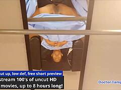 Whoa, check out Dr Tampa giving Lotus Lain her Tampa University physical with gloves and spreading 😏