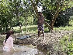 albina faz sexo no matou no pelo com estranho que batia punheta pra ela