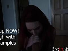 Stepbrother Blackmails Stunning Sister Into Steamy Encounter