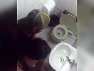 my secret bathroom sex at the bar caught on camera