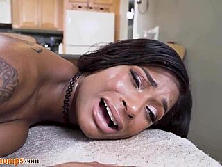 my ebony sarai minx got an epic fuck from massage pro preston parker