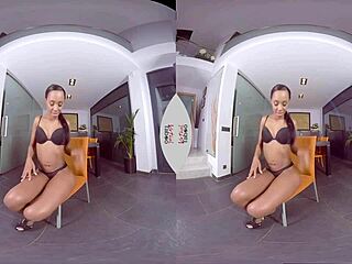 posh black teen noemilk gives classy blowjob to amateur
