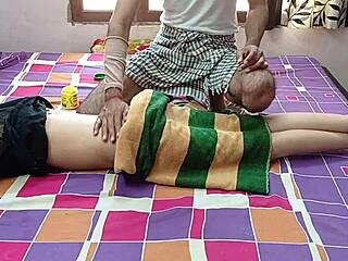 my stepmom tricked my friend into fucking her tight indian ass