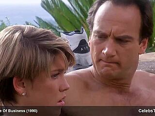Loryn Locklin’s Teasing Topless Bikini