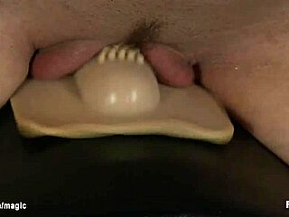 BLONDE BEAUTY'S INTENSE RIDE