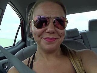 Swedish wife chokes in German POV