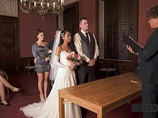 Bride’s Daring Czech Wedding Affair