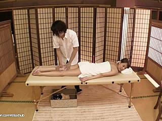 Japanese Massage Turns Into Relentless Erotic Teen Fuck
