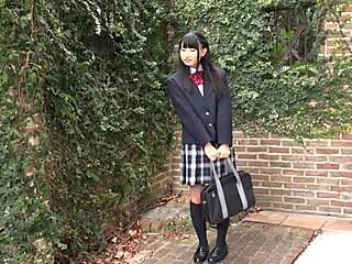 Asian Babe's Schoolgirl Fantasy