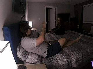 Stepsister Seduces Stepbrother On Hard Guest Bed
