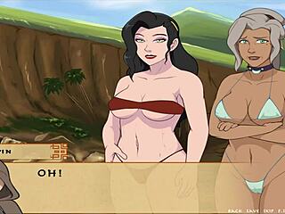 Lesbian Anime Fantasy Explodes