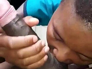 African Man's Intense Climax Scene
