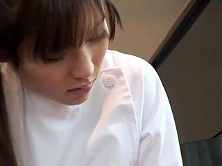 japanese caregiver teased with a full erection pov