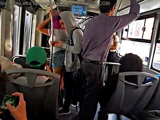 Daniela Seduces on Metrobus Adventure