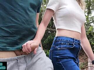 what’s it like getting a handjob in public park?