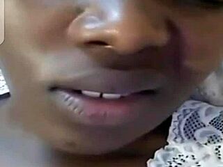 MASTURBATING WITH EBONY AND FRIENDS