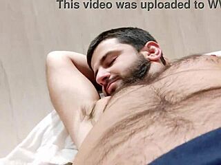 Boyfriend’s Hairy Chest Tease In Close POV