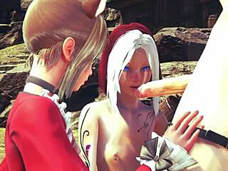 3D Thrills with Asian Femboys