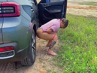 Blonde Milf’s Relentless Public Bbc Fuck