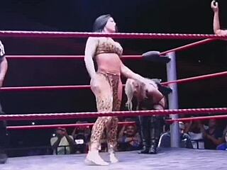 Katie Forbes dominates with fierce stinkface moves