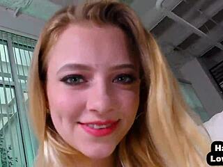 petite teen's naughty pov whispers
