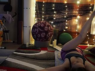 Yoga Instructor’s Surprising Curves