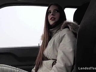 Stranded Teen Hitchhiker’s Roadside Blowjob In Europe
