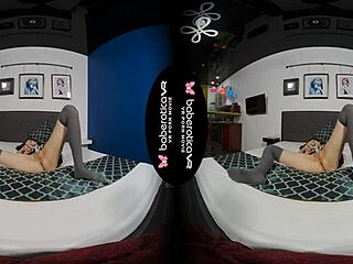 Solo Brunette Denis Masturbating At Home In VR Daily