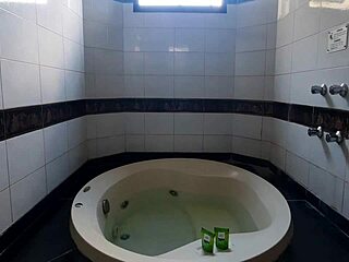 College Girl's Bathtub Seduction