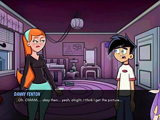 Danny Phantom's Ebony Curves Tempt Deeply.