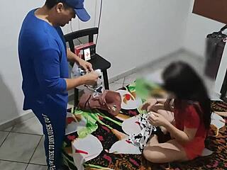Father-in-law's sexy gift shocks stepdaughter