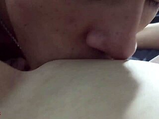 Colombian Teen’s Homemade Oral On Her Tight Pussy