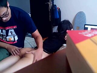 Asian boyfriend's spy cam clip