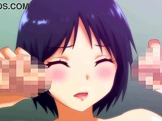 Hentai Big Tits Compilation with Bold Blowjob Action