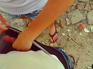 what’s behind her public cum panties?