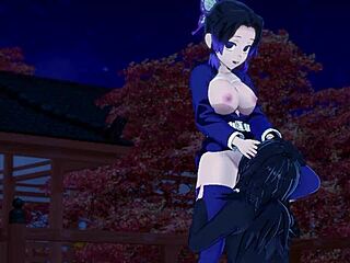 Kocho shinobu’s relentless hentai cumshot fuck