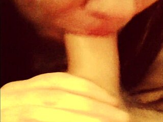 Cheeky Slut Gagging on Thick Cock