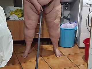 Coolmarina Pisses on Kitchen Floor and Fucks
