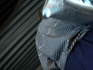Cute Blonde Teen’s Upskirt Flash