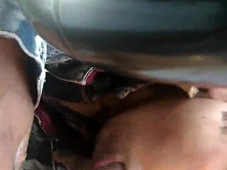 ever seen me make him cum with deepthroat in his car?