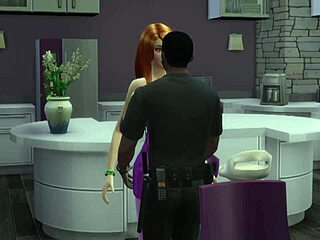 OLD MAN SEES WIFE'S MOMENT