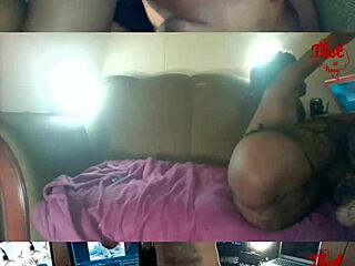 Curvy ebony milf fucked in homemade clip
