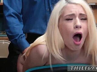 Blonde Teen’s First Hardcore Fuck