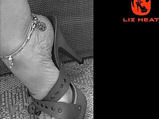 hotwife liz queen teases with ripped clothes and spread legs