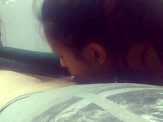 perfect girl's homemade blowjob