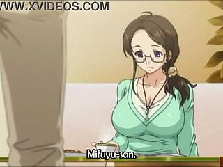 subtle hentai milf tease on tv