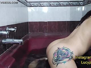 Colombian Lesbian Rides Hard in Homemade Action